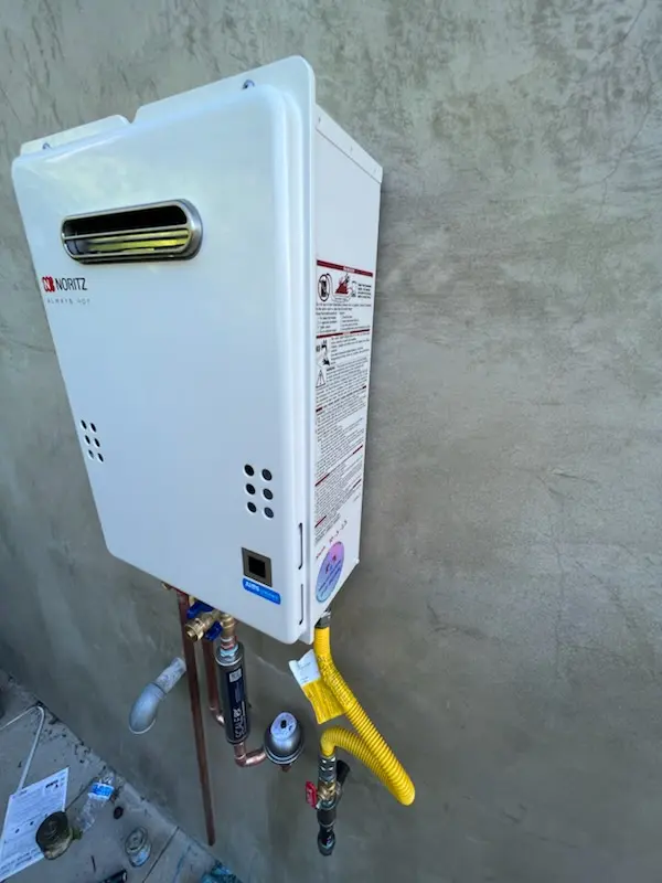 Tankless water heater installation for Arlington Hills homes